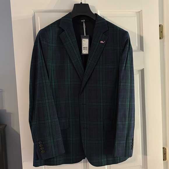 Vineyard Vines men’s Blackwatch Blazer New 41